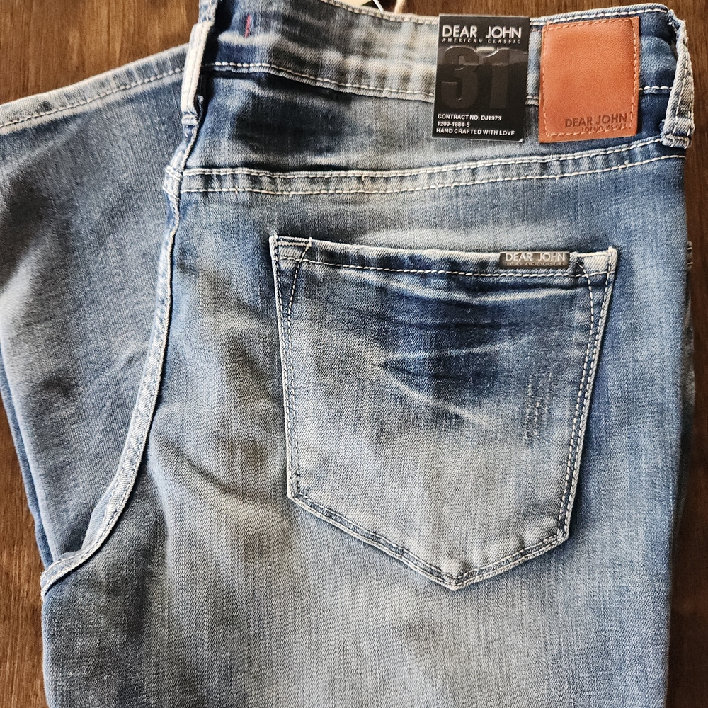 NWT Dear John Women's Blue Jeans Size 31